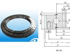 轻型系列回转支承（薄型）外齿式